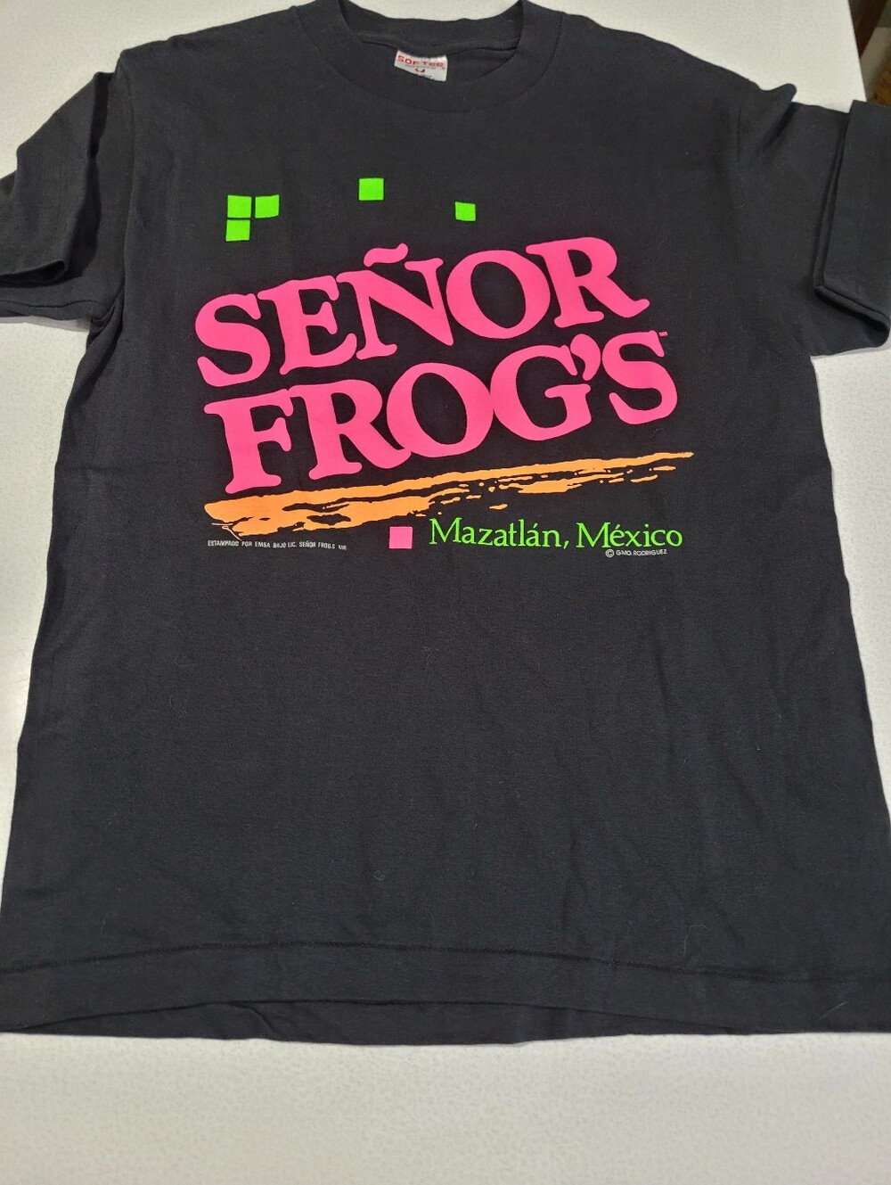 SENOR FROGS Mazatlan Mexico T Shirt Med